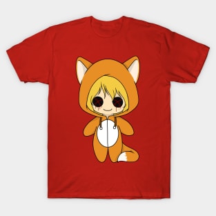 creepypasta ben drowned fox costume doll T-Shirt